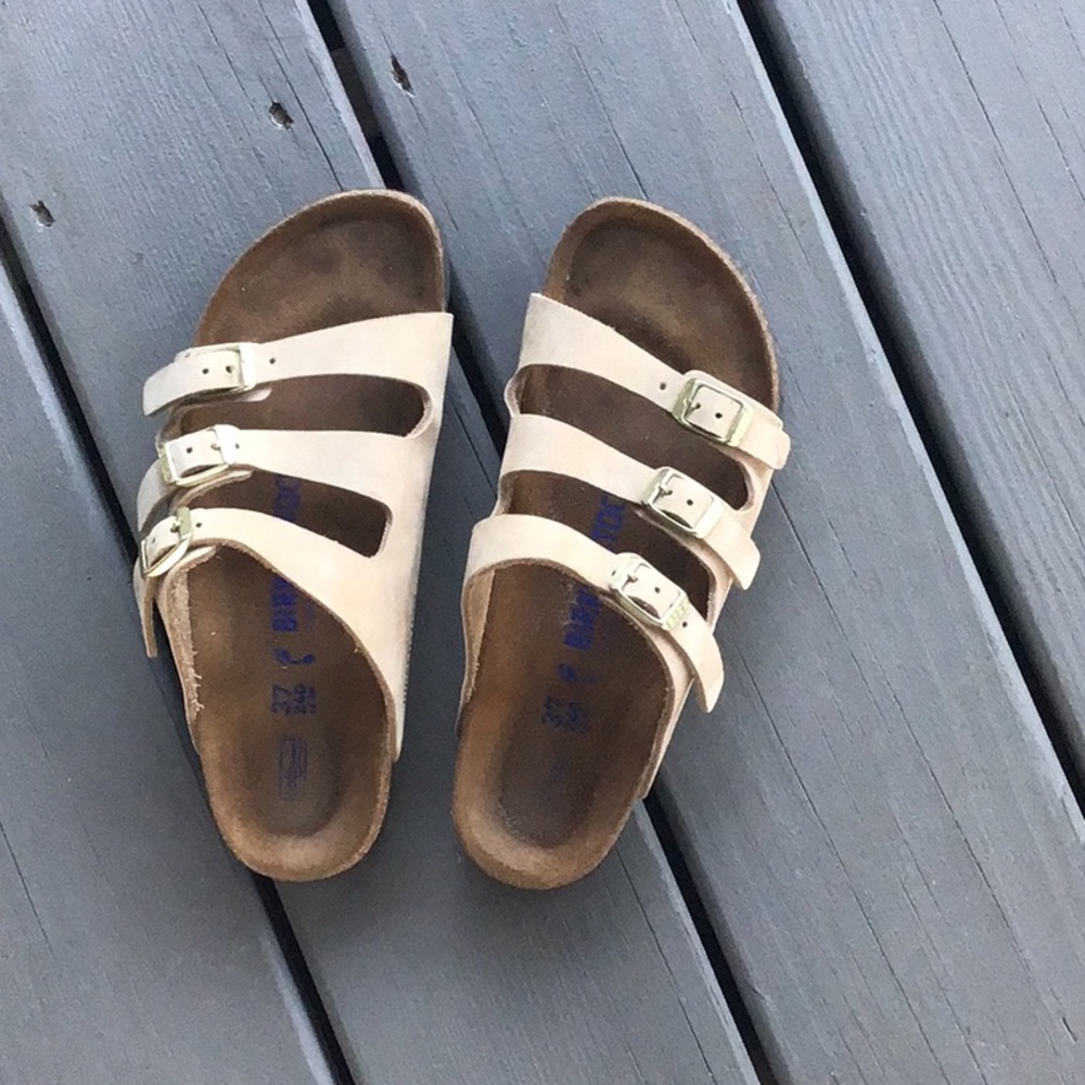 Birkenstock Florida soft footbed sandals, used great condition